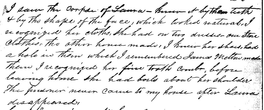 Wilson Foster's identification