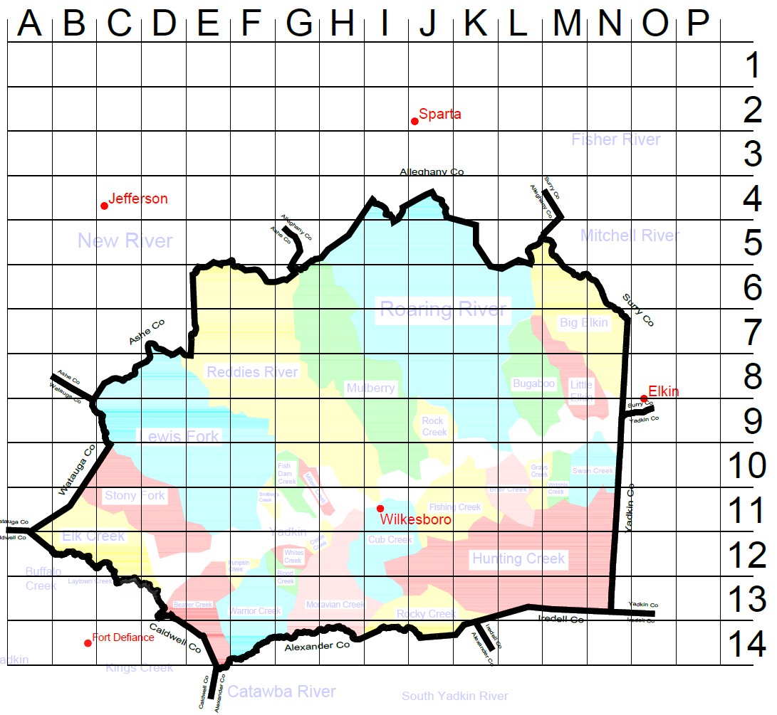 JMD Genealogy Wilkes Land Grants